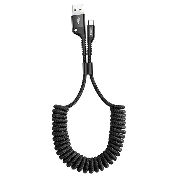 کابل تبدیل USB به USB-C باسئوس مدل  CATSR-01 Fish-Eye طول 1متر